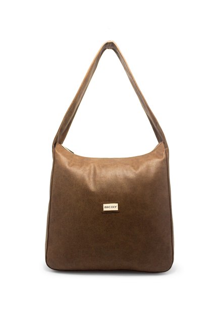 Bolso De Hombro Macoly 886 Bruma Chocolate