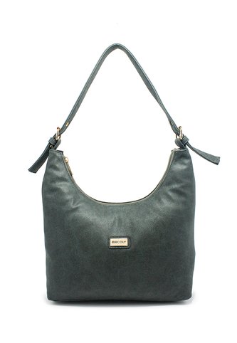 Bolso De Hombro Macoly 892 Bruma Verde Musgo Macoly