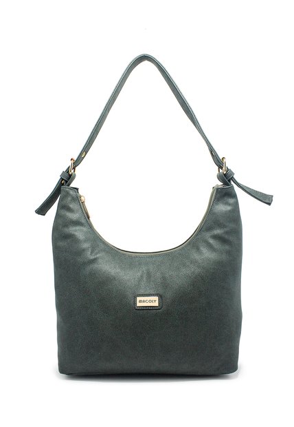 Bolso De Hombro Macoly 892 Bruma Verde Musgo