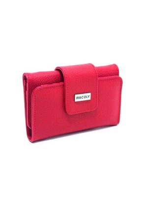 Billetera Mediana Macoly A016 Barcelona Rojo