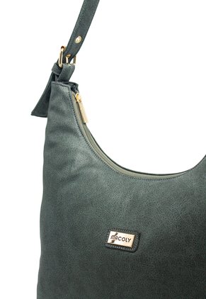 Bolso De Hombro Macoly 892 Bruma Verde Musgo