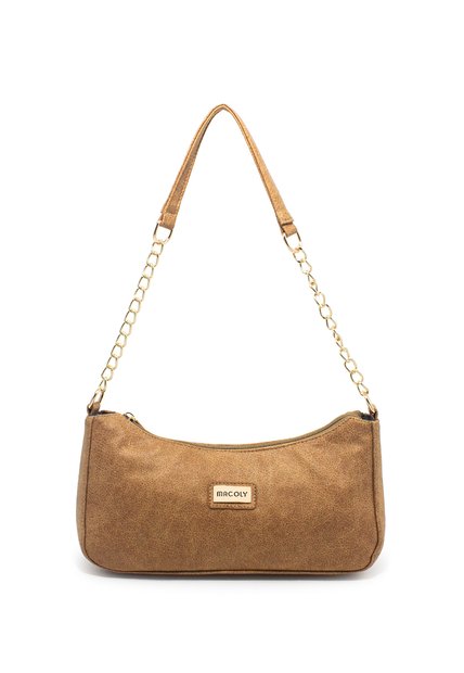 Bolso De Hombro Macoly 891 Bruma Caramelo