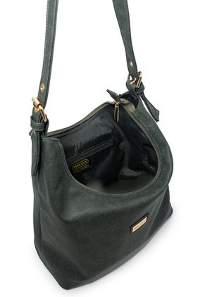 Bolso De Hombro Macoly 892 Bruma Verde Musgo