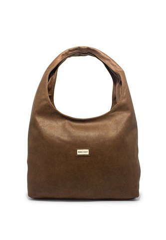 Bolso De Hombro Macoly 888 Bruma Chocolate Macoly