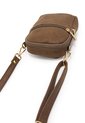 Bolso Manos Libres Macoly 851 Bruma Chocolate de Macoly