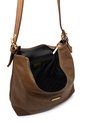 Bolso De Hombro Macoly 892 Bruma Chocolate  de Macoly