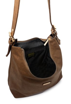 Bolso De Hombro Macoly 892 Bruma Chocolate