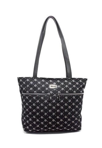 Bolso De Hombro Macoly 705 Yacar Macoly Negro Macoly
