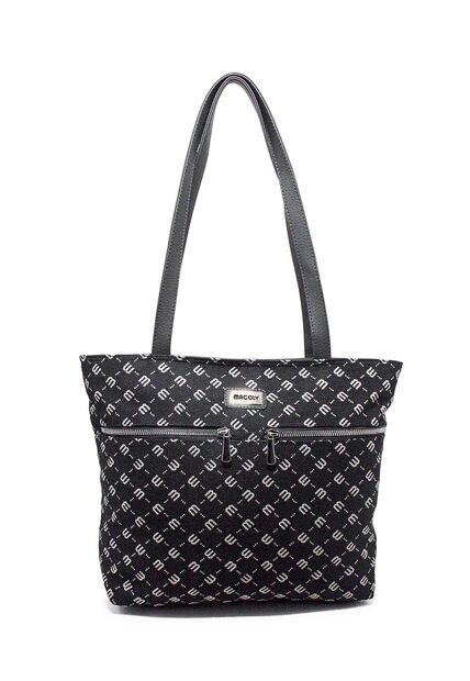 Bolso De Hombro Macoly 705 Yacar Macoly Negro