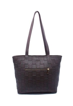 Bolso De Hombro Macoly 705 Lambani Cafe Oro