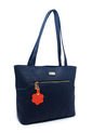 Bolso De Hombro Macoly 877 Lilium Azul de Macoly