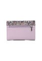 Billetera Mediana A015 Cuero X Yacar Lila de Macoly