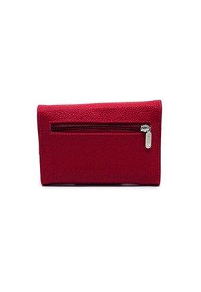 Billetera Mediana Macoly A015 Barcelona Rojo