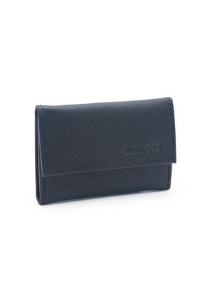 Porta Llaves Para Hombre 323 Cuero Negro Plata