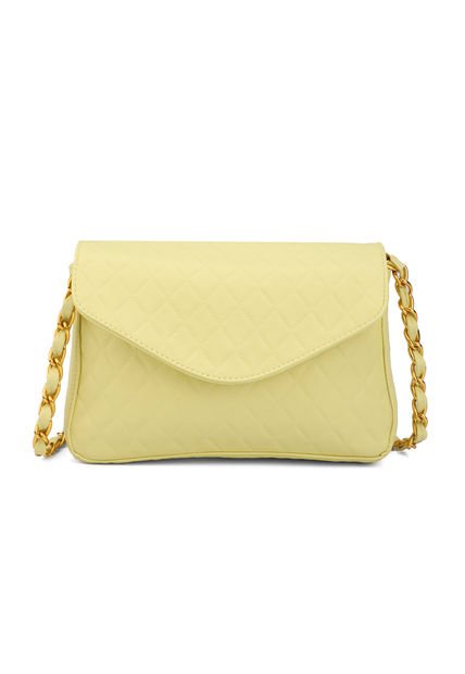 Bolso Manos Libres Macoly 572 Coco Amarillo