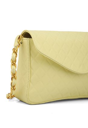 Bolso Manos Libres Macoly 572 Coco Amarillo