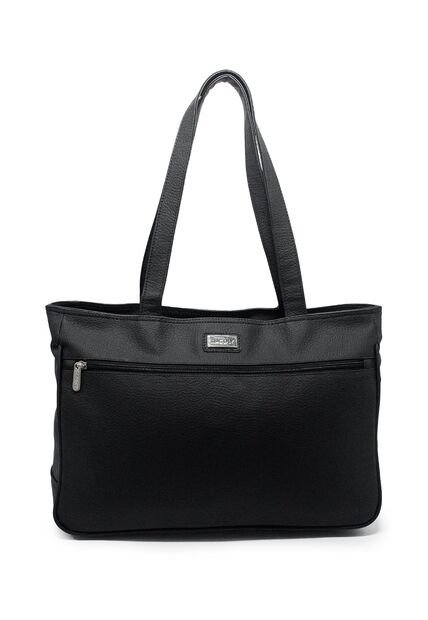 Bolso De Hombro Grande Macoly 774 Praga Negro