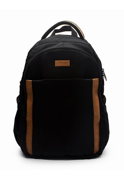 Morral 285 Macoly Lona Negro Satinado X Miel