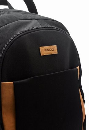 Morral 285 Macoly Lona Negro Satinado X Miel
