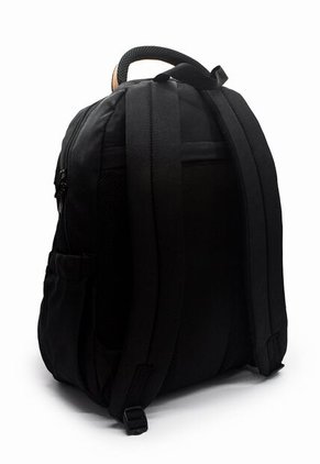 Morral 285 Macoly Lona Negro Satinado X Miel