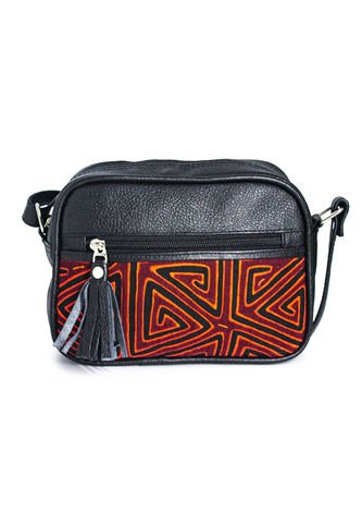 Manos Libres Macoly 788 Cuero Negro X Mola Roja Macoly