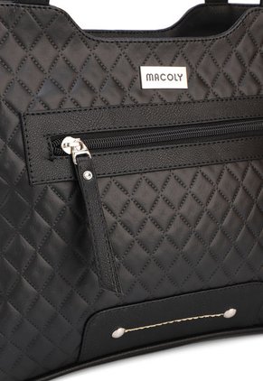 Bolso De Hombro Macoly 816 Coco Negro