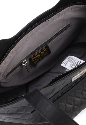Bolso De Hombro Macoly 816 Coco Negro