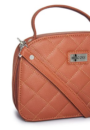 Cartera Manos Libres Macoly 809 Berlin Acolchado Miel