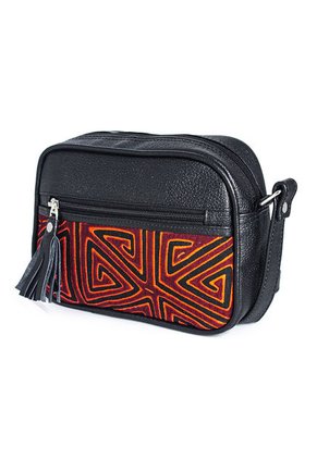 Manos Libres Macoly 788 Cuero Negro X Mola Roja