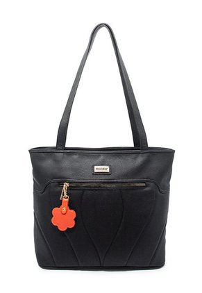 Bolso De Hombro Macoly 877 Lilium Negro