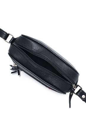 Manos Libres Macoly 788 Cuero Negro X Mola Roja