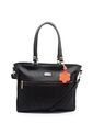 Bolso De Hombro Grande Macoly 878 Lilium Negro de Macoly