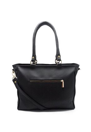Bolso De Hombro Grande Macoly 878 Lilium Negro