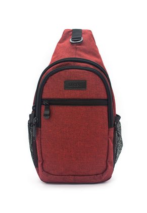 Bandolera Manos Libres Macoly Koala 281 Lona Rojo Textil