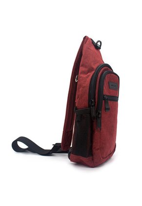 Bandolera Manos Libres Macoly Koala 281 Lona Rojo Textil