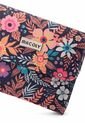 Billetera Macoly Mini A027 Flora Azul Niquel de Macoly