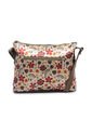 Bolso Manos Libres Macoly 817 Floralia Taupe de Macoly