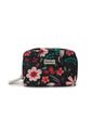 Billetera Mini A017 Floraalia Negro de Macoly