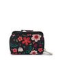 Billetera Mini A017 Floraalia Negro de Macoly