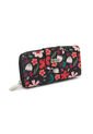 Billetera Grande A011 Floralia Negro de Macoly