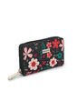 Billetera Mediana Macoly A041 Floralia Negro de Macoly