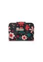 Billetera Mini Macoly A018 Floralia Negro de Macoly