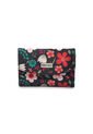 Billetera Mini Macoly A035 Floralia Negro de Macoly