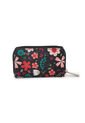 Billetera Mediana Macoly A041 Floralia Negro de Macoly