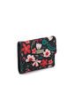 Billetera Macoly Mini A027 Floralia Negro de Macoly