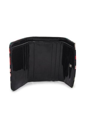 Billetera Mini Macoly A035 Floralia Negro