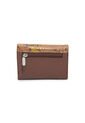 Billetera Mini A035 Cuero Tala Miel de Macoly