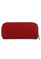 Billetera Grande A011 Cuero Rojo Liso de Macoly