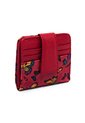 Billetera Mini Macoly C706 Cuero Tala Rojo de Macoly