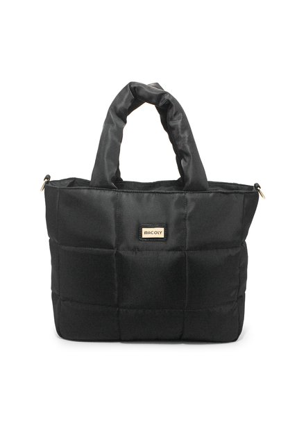 Bolso De Hombro Manos Libres Macoly 884 Nuba Negro